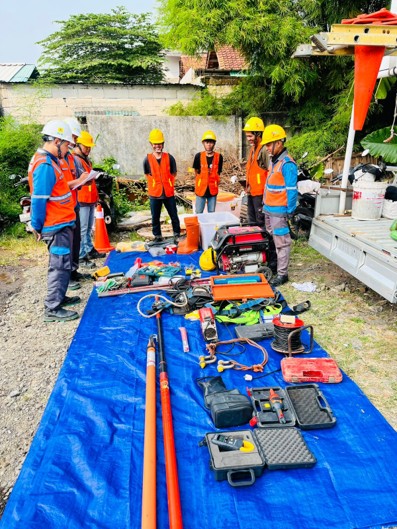 Electrical field equipment preparation